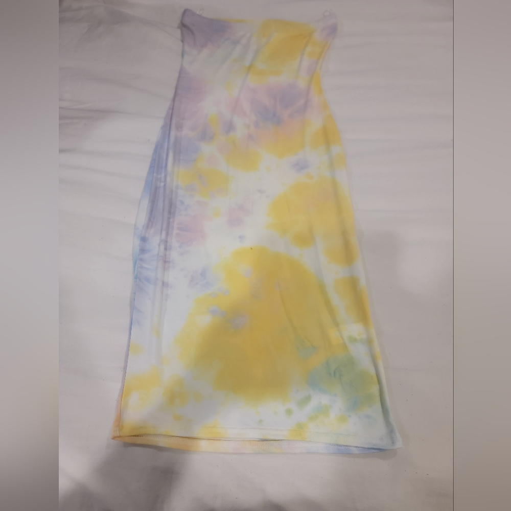 Tie Dye Midi Dress- Size USA Medium
